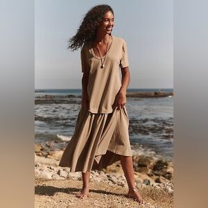 Free People Free-Est Herron Drop-Waist Maxi Dress